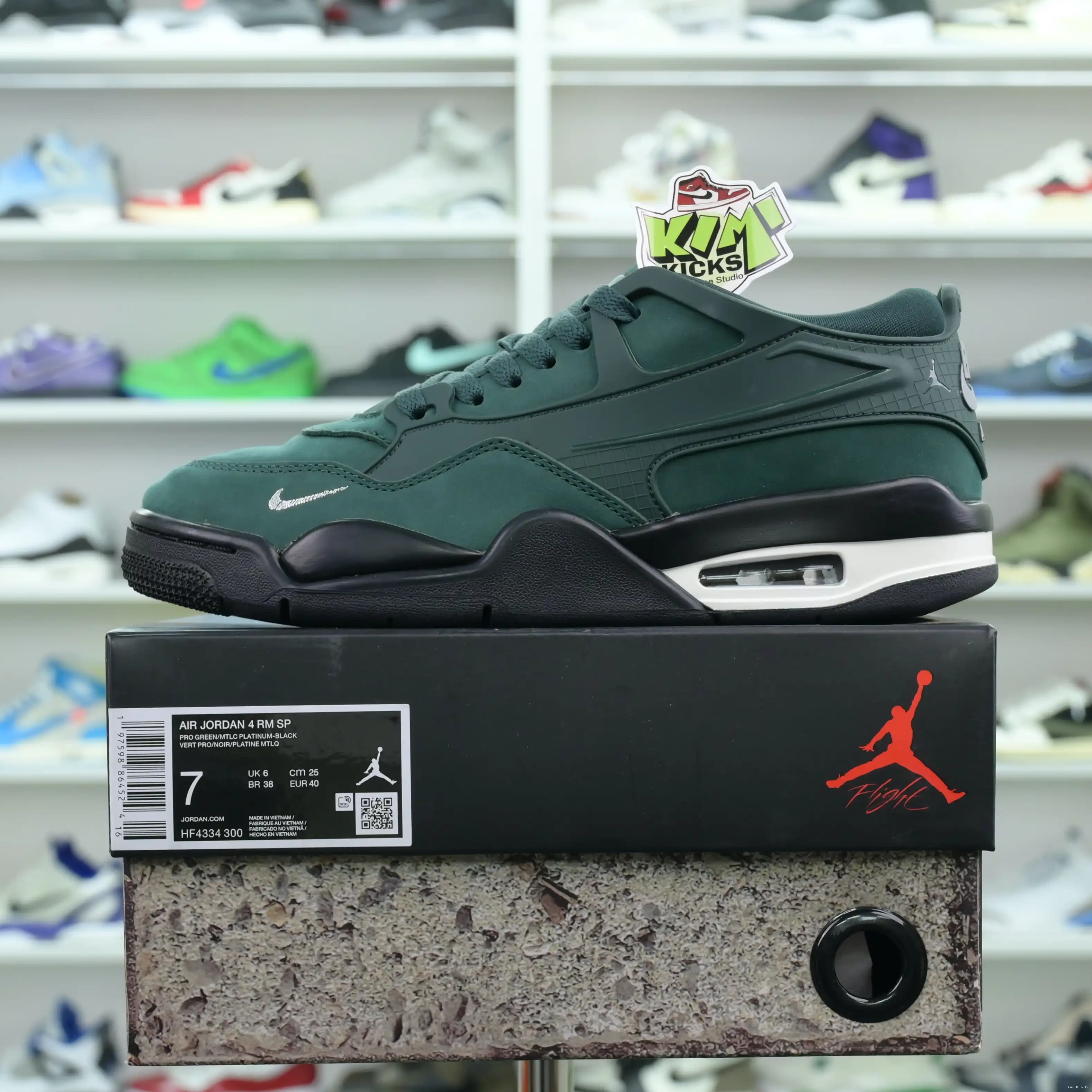 Air Kimikick Sylvester Nigel Jordan x Jordan 4RM 0413